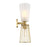 Designers Fountain Liana 2 Light Sconce, Gold/Etched/Wire Cage