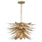 Fredrick Ramond Agave 7 Light Large Single Tier Pendant, Gold - FR30815BNG