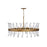 Fredrick Ramond Revel 10 Light Chandelier, Burnished Gold - FR30905BNG