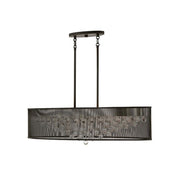 Fredrick Ramond Fiona 8 Light Chandelier, Black - FR38902BLK