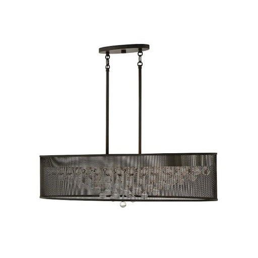 Fredrick Ramond Fiona 8 Light Chandelier, Black - FR38902BLK