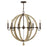 Fredrick Ramond Middlefield 6 Light 30" Chandelier, Iron - FR40566IRR