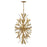 Fredrick Ramond Vida 19 Light Chandelier, Burnished Gold - FR40907BNG