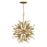 Fredrick Ramond Vida 12 Light Chandelier, Burnished Gold - FR40909BNG