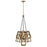 Fredrick Ramond Ensemble 7 Light Chandelier, Brushed Bronze - FR42448BBZ