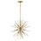 Fredrick Ramond Tryst 8 Light Chandelier, Burnished Gold - FR43014BNG