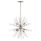 Fredrick Ramond Tryst 8 Light Chandelier, Burnished Nickel - FR43014BNN