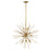 Fredrick Ramond Tryst 12 Light Chandelier, Burnished Gold - FR43015BNG