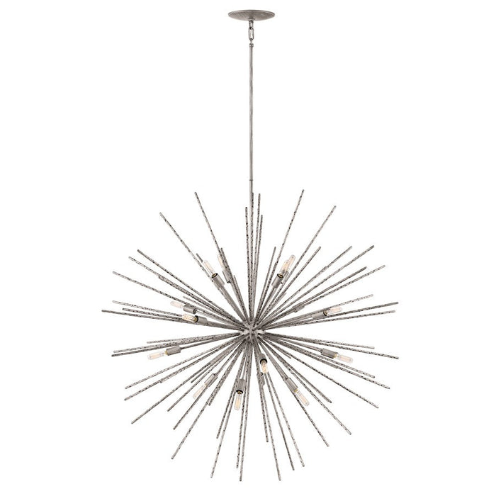 Fredrick Ramond Tryst 16 Light Chandelier, Burnished Nickel - FR43016BNN