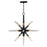 Fredrick Ramond Ariel 12 Light Orb Chandelier, Black - FR47404BLK