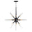 Fredrick Ramond Ariel 16 Light Chandelier, Black - FR47408BLK