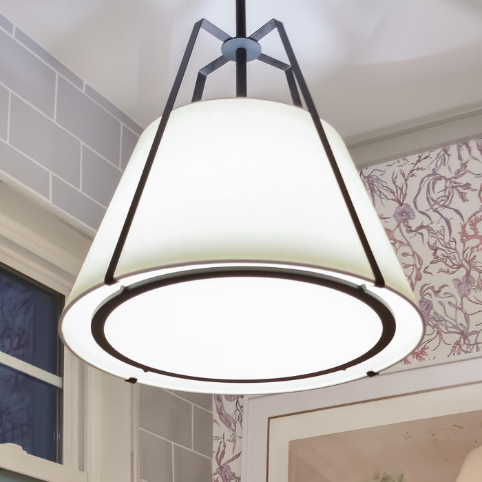 Crystorama Fulton 3 Light Pendant