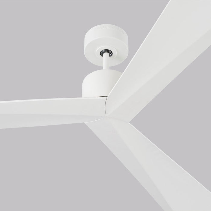 Visual Comfort Fan Adler 60" Ceiling Fan, Brushed Steel