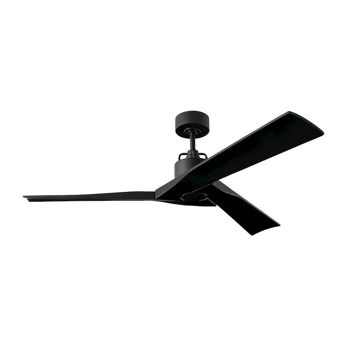 Monte Carlo Fan Company Alma 52 Smart Ceiling Fan, Midnight Black - 3ALMSM52MBK