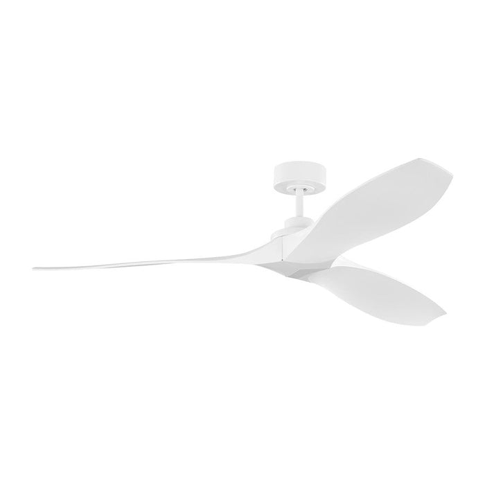 Monte Carlo Fan Co. Collins Coastal Smart 60" Ceiling Fan, White - 3CLNCSM60RZW