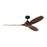 Monte Carlo Fan Co. Collins Smart 60" Ceiling Fan, Midnight Black - 3CLNSM60MBK