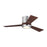 Monte Carlo Fan Company Clarity II Ceiling Fan, Steel/Teak ABS - 3CLYR42BSD-V1