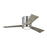 Monte Carlo Fan Company Clarity II Ceiling Fan, Steel/Grey Oak - 3CLYR42BSLGD-V1