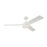 Monte Carlo Fan Company Cirque 56" Ceiling Fan, Matte White - 3CQR56RZWD