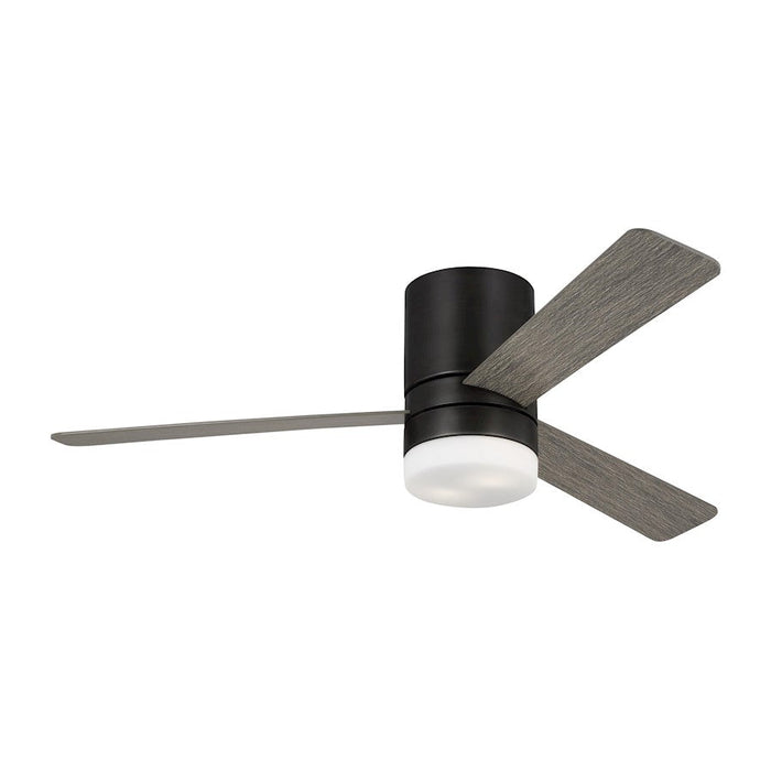 Monte Carlo Fan Era 52 Hugger LED Ceiling Fan, Pewter/Matte Opal - 3ERHR52AGPD