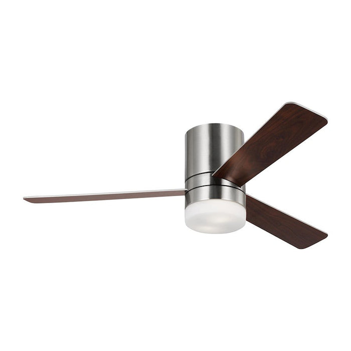 Monte Carlo Fan Era 52 Hugger LED Ceiling Fan, Steel/Matte Opal - 3ERHR52BSD