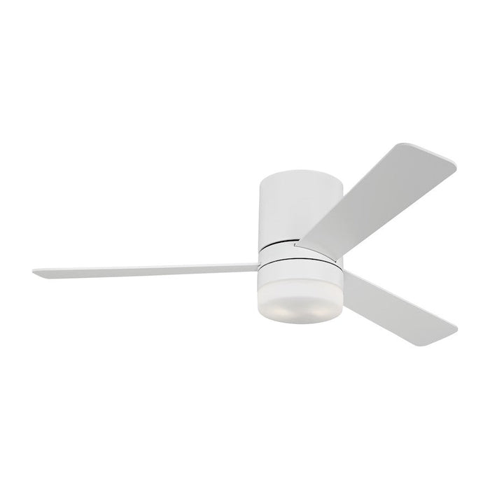 Monte Carlo Fan Era 52 Hugger LED Ceiling Fan, White/Matte Opal - 3ERHR52RZWD