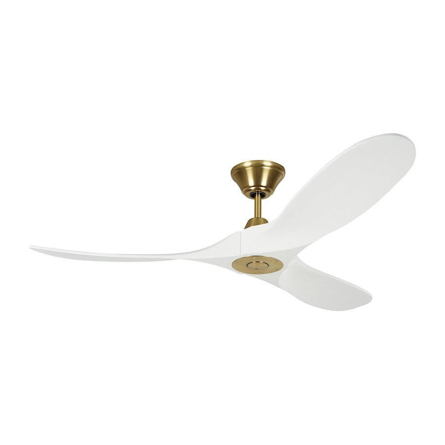 Monte Carlo Fan Company Maverick II 52" Ceiling Fan, Brass - 3MAVR52RZWBBS