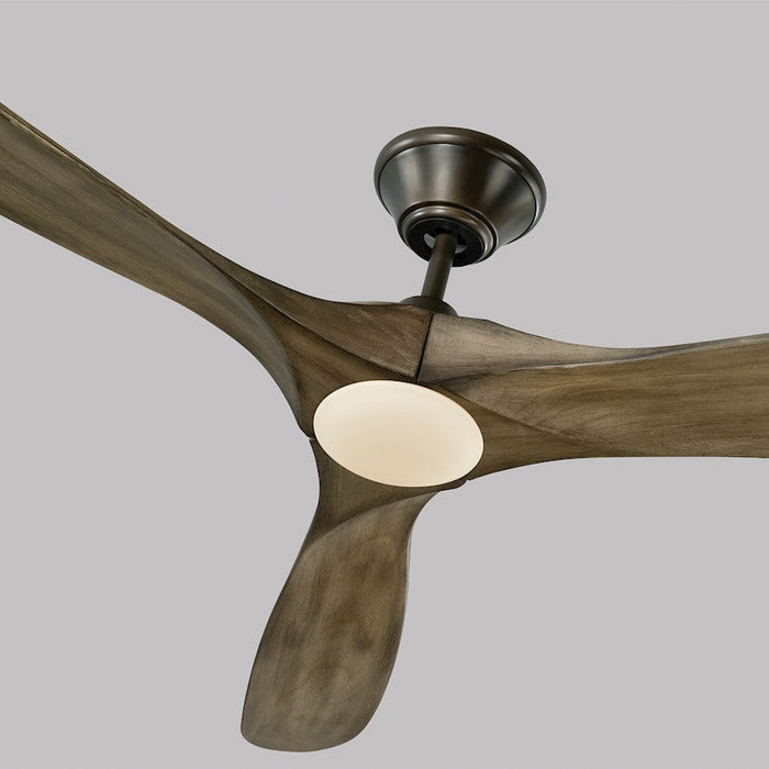 Visual Comfort Fan Maverick Max LED Ceiling Fan, Steel/Koa