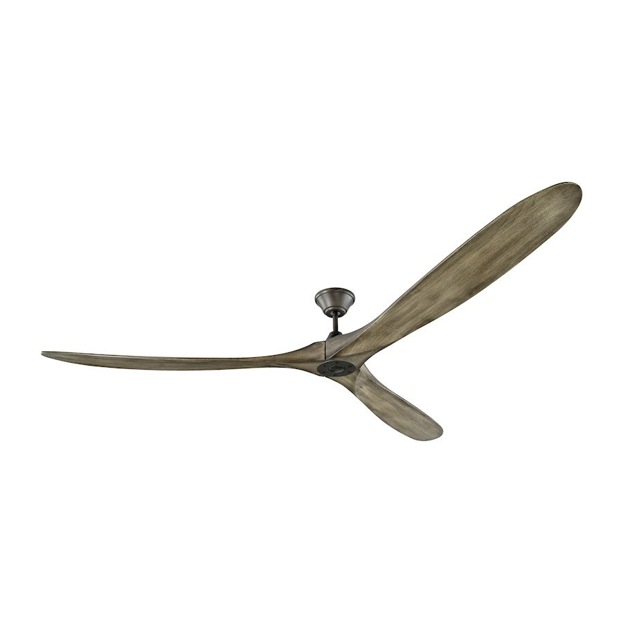 Monte Carlo Fan Company Maverick Super Max Ceiling Fan, Aged Pewter - 3MAVR88AGP