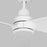 Visual Comfort Fan Ruhlmann 52" LED Ceiling Fan, White