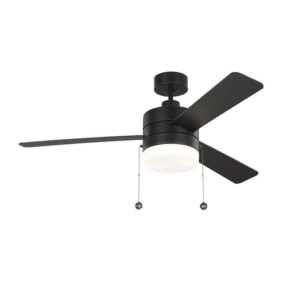 Monte Carlo Fan Company Syrus 52" Ceiling Fan, Black - 3SY52MBKD