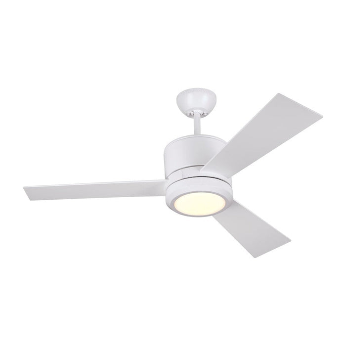 Monte Carlo Fan Company Vision II Indoor Ceiling Fan, White - 3VNR42RZWD-V1