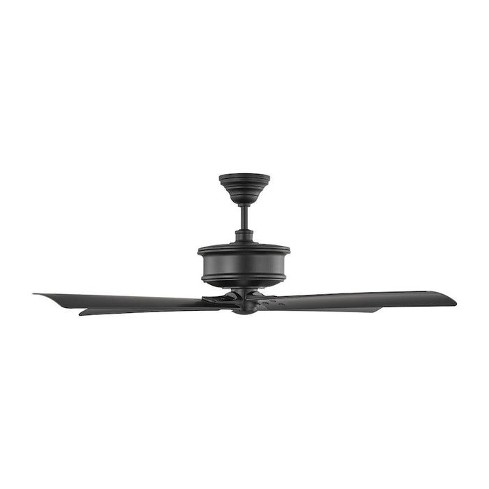 Visual Comfort Fan Subway 56" Ceiling Fan, Brass/White