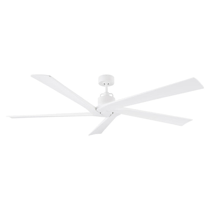 Monte Carlo Fan Company Aspen 70" Indoor Ceiling Fan, Matte White - 5ASPR70RZW