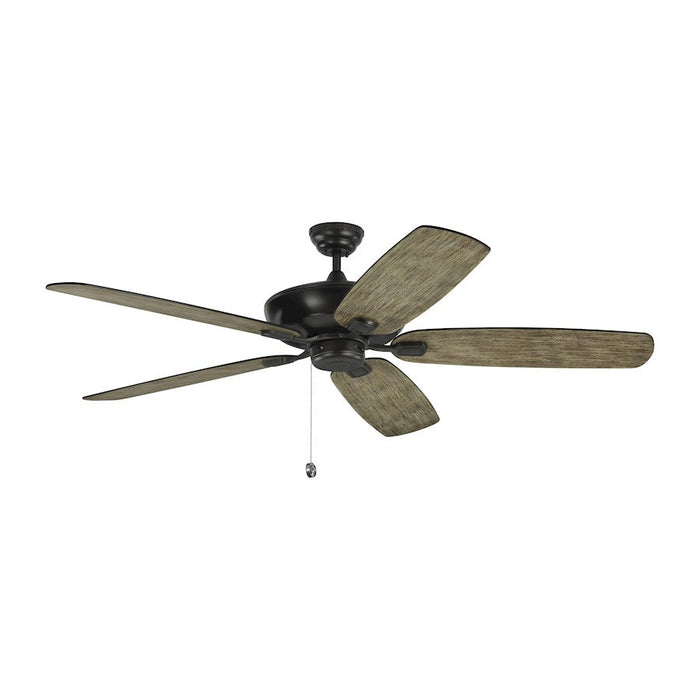 Monte Carlo Fan Company Colony Super Max Ceiling Fan, Aged Pewter - 5CSM60AGP