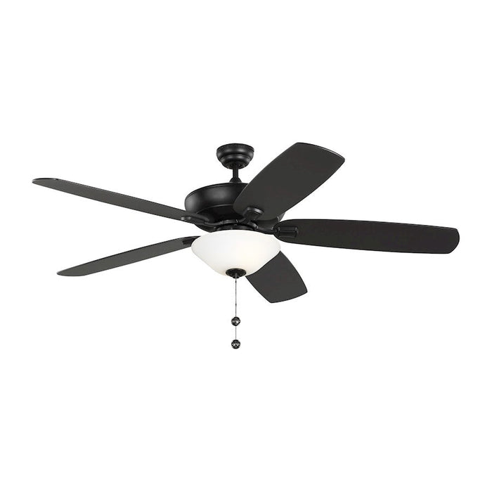 Monte Carlo Fan Co. Colony Super Max Plus Ceiling Fan, Black/WH - 5CSM60MBKD-V1