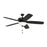 Monte Carlo Fan Company Super Max Plus 60" Ceiling Fan, Black - 5CSM60MBKD-V1