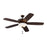 Monte Carlo Fan Company Colony Super Max Plus Ceiling Fan, Roman - 5CSM60RBD-V1