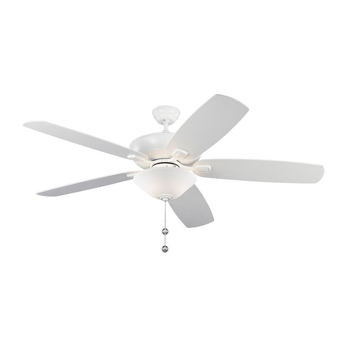 Monte Carlo Fan Company Colony Super Max Plus Ceiling Fan, White - 5CSM60RZWD-V1