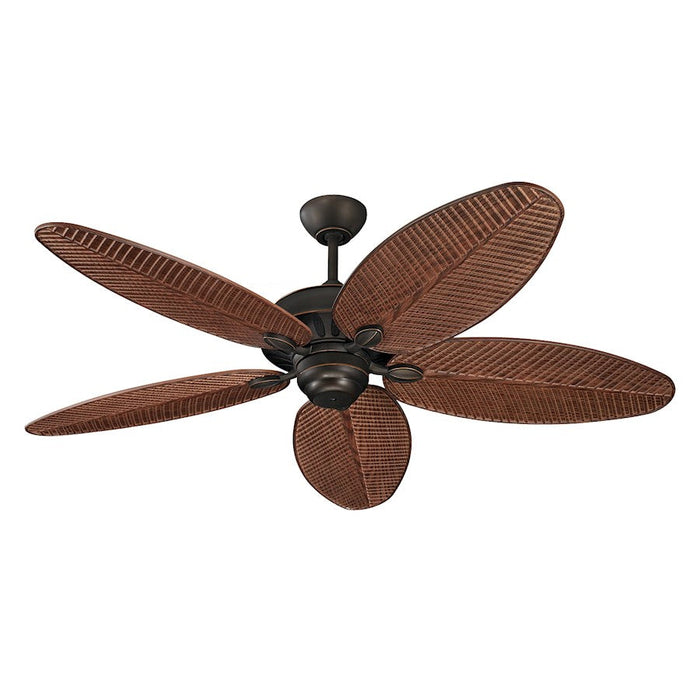 Monte Carlo Fan Company Cruise Outdoor Ceiling Fan, Roman Bronze - 5CU52RB