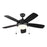 Monte Carlo Fan Company Discus Classic II Ceiling Fan, Black/Opal - 5DIC44BKD-V1