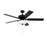 Monte Carlo Fan Company Linden Outdoor 52 LED Ceiling Fan, Black - 5LDO52MBKD