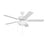 Monte Carlo Fan Company Linden Outdoor 52 LED Ceiling Fan, White - 5LDO52RZWD