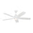 Monte Carlo Fan Company Lowden 52" Ceiling Fan, White/Frosted - 5LWDR52RZWD