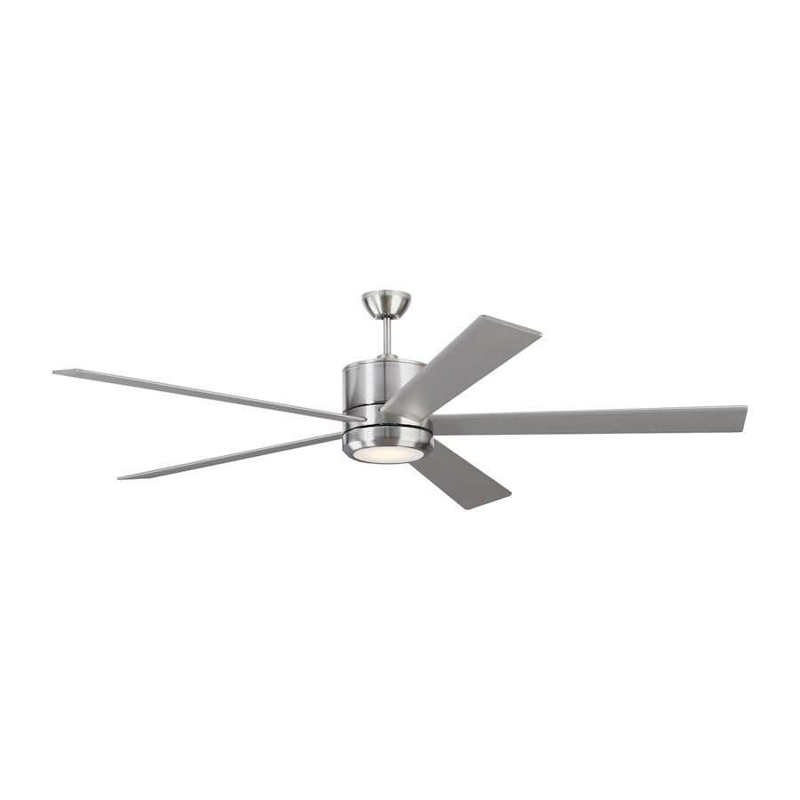 Monte Carlo Fan Company Vision 72" Ceiling Fan, Brushed Steel - 5VMR72BSD