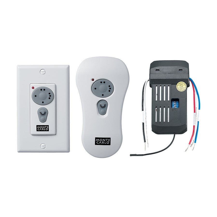 Monte Carlo Fan Company Wall/Hand-Held Remote Control Kit, White - CK250