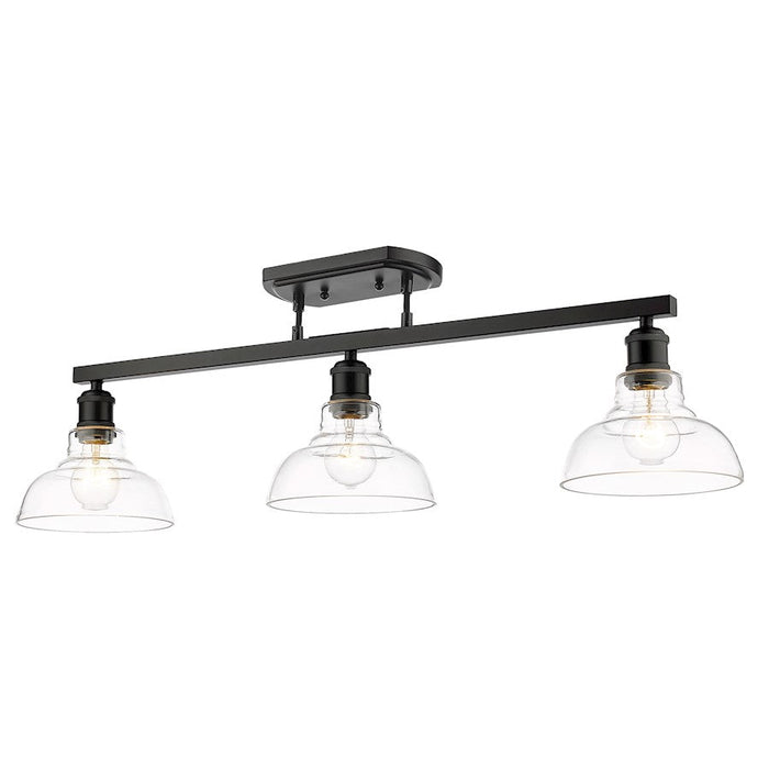 Golden Lighting Carver 3 Light Linear Pendant