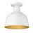 Golden Lighting Holmes 1-Light Flush Mount