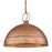 Golden Lighting Lincoln 1 Light Large Pendant, Vintage Copper - 0318-LVC