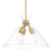 Golden Lighting Malta 3 Light Pendant, Clear